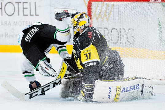 Rögles Jesper Jensen missar sin straff i förlängningen