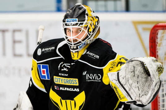 Västerås målvakt Jonatan Bjurö