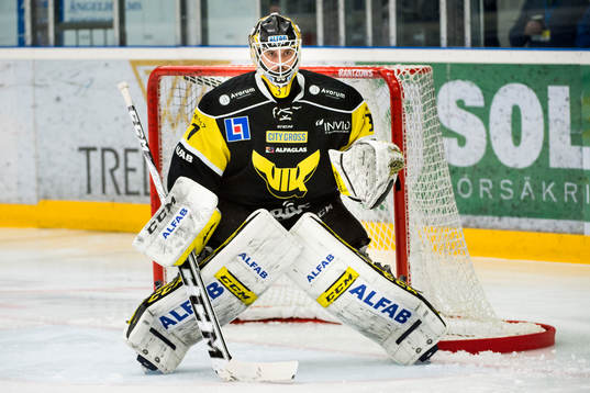 Västerås målvakt Jonatan Bjurö