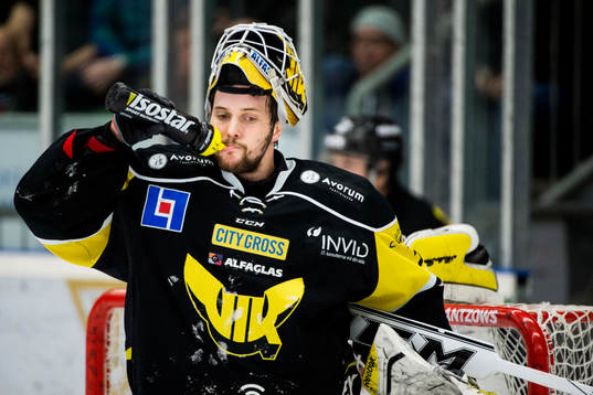 Västerås målvakt Jonatan Bjurö