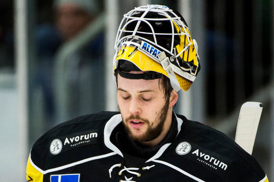 Västerås målvakt Jonatan Bjurö deppar