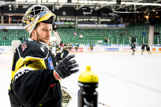 Västerås målvakt Jonatan Bjurö