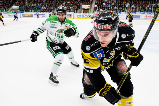 Västerås Fredrik Johansson och Rögles Jack Connolly