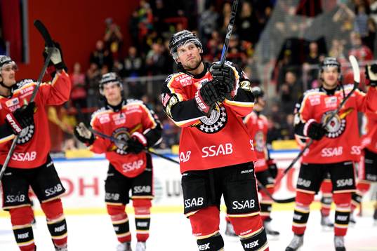 Luleås Cam Abbott tackar publiken