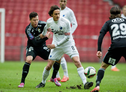 Martin Smedberg-Dalence, IFK Göteborg og Thomas Delaney,