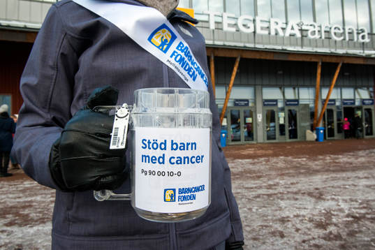 Insamling till förmån för Barncancerfonden före