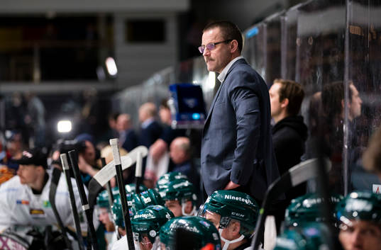 Färjestads Färjestads tränare Tommy Samuelsson