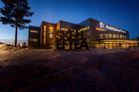 Skellefteå Kraft Arena exteriört