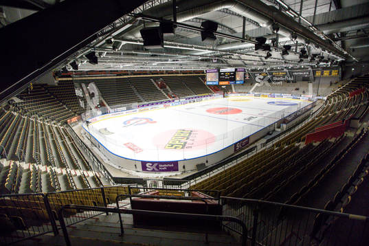 Skellefteå Kraft Arena interiört