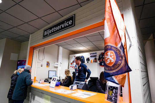 Biljettservice i Vida arena
