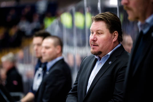 Leksands Huvudtränare Andreas Appelgren deppar
