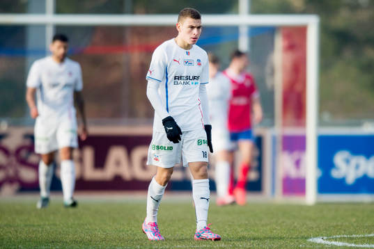 Helsingborgs Jordan Larsson deppar