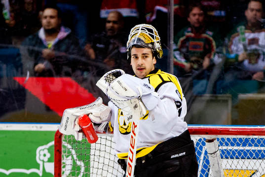 Brynäs målvakt Bernhard Starkbaum