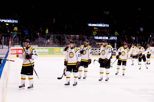 Brynäs spelare deppar