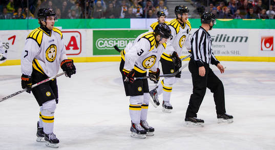 Brynäs spelare deppar