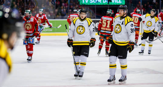 Brynäs spelare deppar