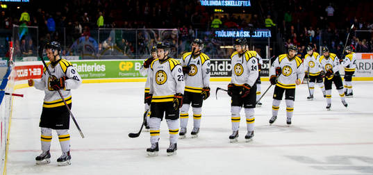 Brynäs spelare deppar