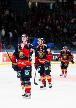 Djurgårdens Alexander Falk (v), Linus Arnesson (m) och