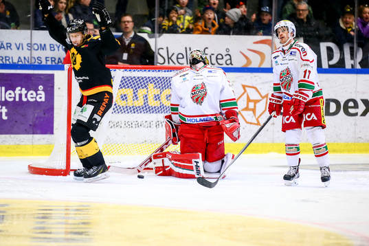 Skellefteås John Norman jublar samtidigt som MoDos