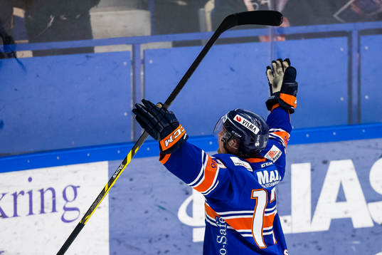 Växjös Alexander Johansson jublar