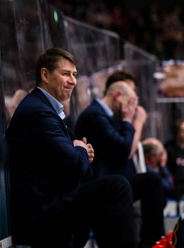 Djurgårdens tränare Hans Särkijärvi och assisterande