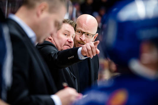 Leksands Huvudtränare Andreas Appelgren och Leksands