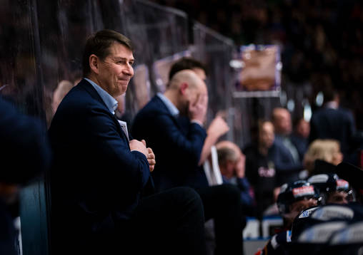 Djurgårdens tränare Hans Särkijärvi och assisterande