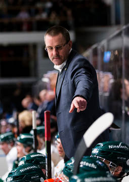 Färjestads Färjestads tränare Tommy Samuelsson