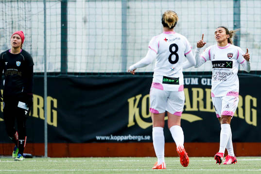 Rosengårds Marta Viera da Silva jublar