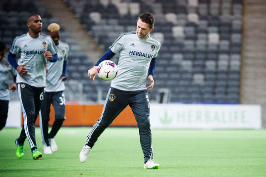 LA Galaxys Robbie Keane