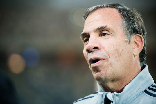 LA Galaxys tränare Bruce Arena