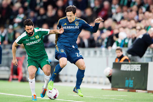 Bläddra bland fler bilder av Fotboll, Träningsmatch, Hammarby - LA Galaxy