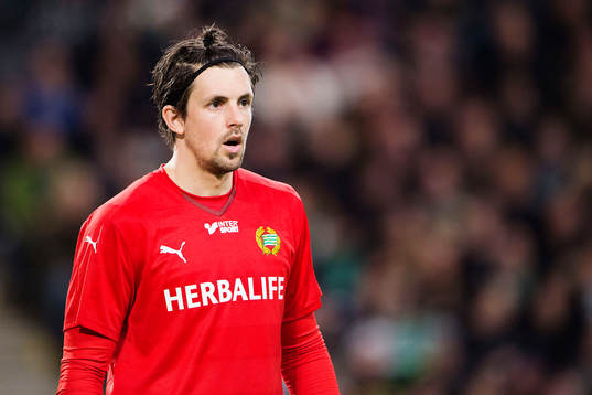 Hammarbys målvakt Johannes Hopf