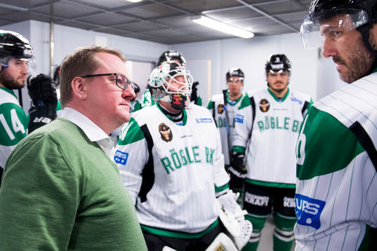 Rögles tränare Magnus Bogren