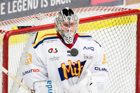 Malmö Redhawks målvakt Niko Hovinen