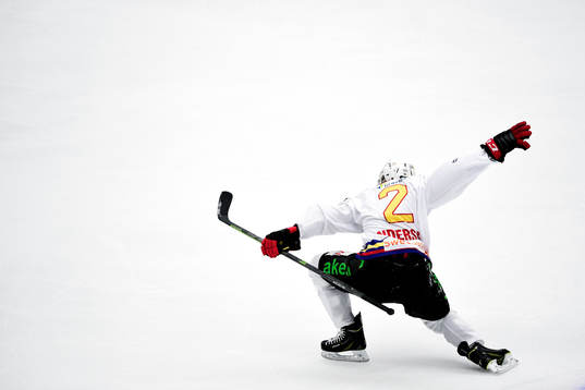 Malmö Redhawks Nils Andersson jublar