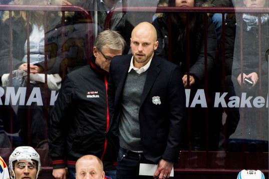 Malmö Redhawks målvaktstränare Andreas Hadelöv