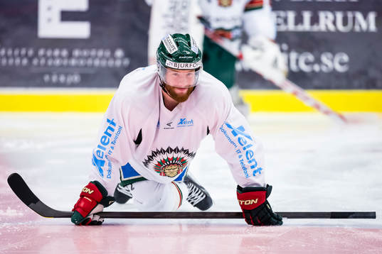 Frölundas Robin Figren ler