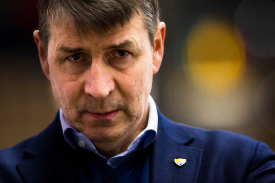 Djurgårdens tränare Hans Särkijärvi