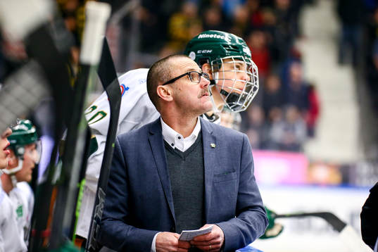 Färjestads tränare Tommy Samuelsson