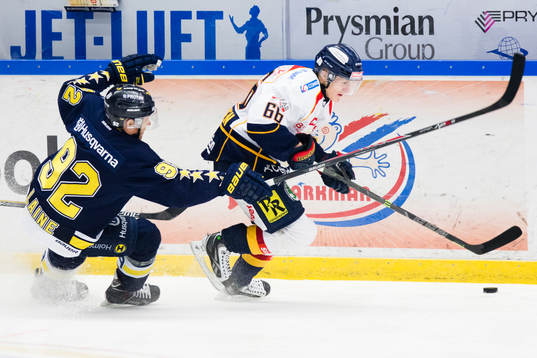 s Teemu Laine mot Djurgårdens Marcus Sörensen