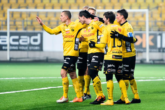 Elfsborgs Daniel Mobaeck jublar