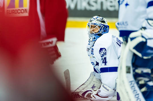Leksands målvakt Joakim Lundström