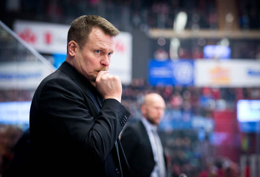 Luleås tränare Joakim Fagervall deppar