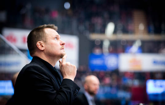 Luleås tränare Joakim Fagervall deppar