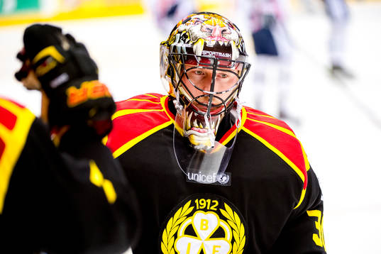 Brynäs målvakt Johan Holmqvist