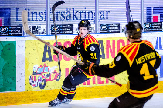 Brynäs Daniel Mannberg jublar