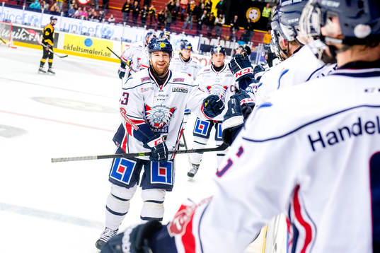 Linköpings Nichlas Hardt jublar