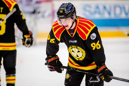 Brynäs Oskar Lindblom deppar