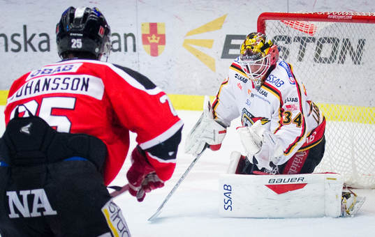 Luleås målvakt Joel Lassinantti